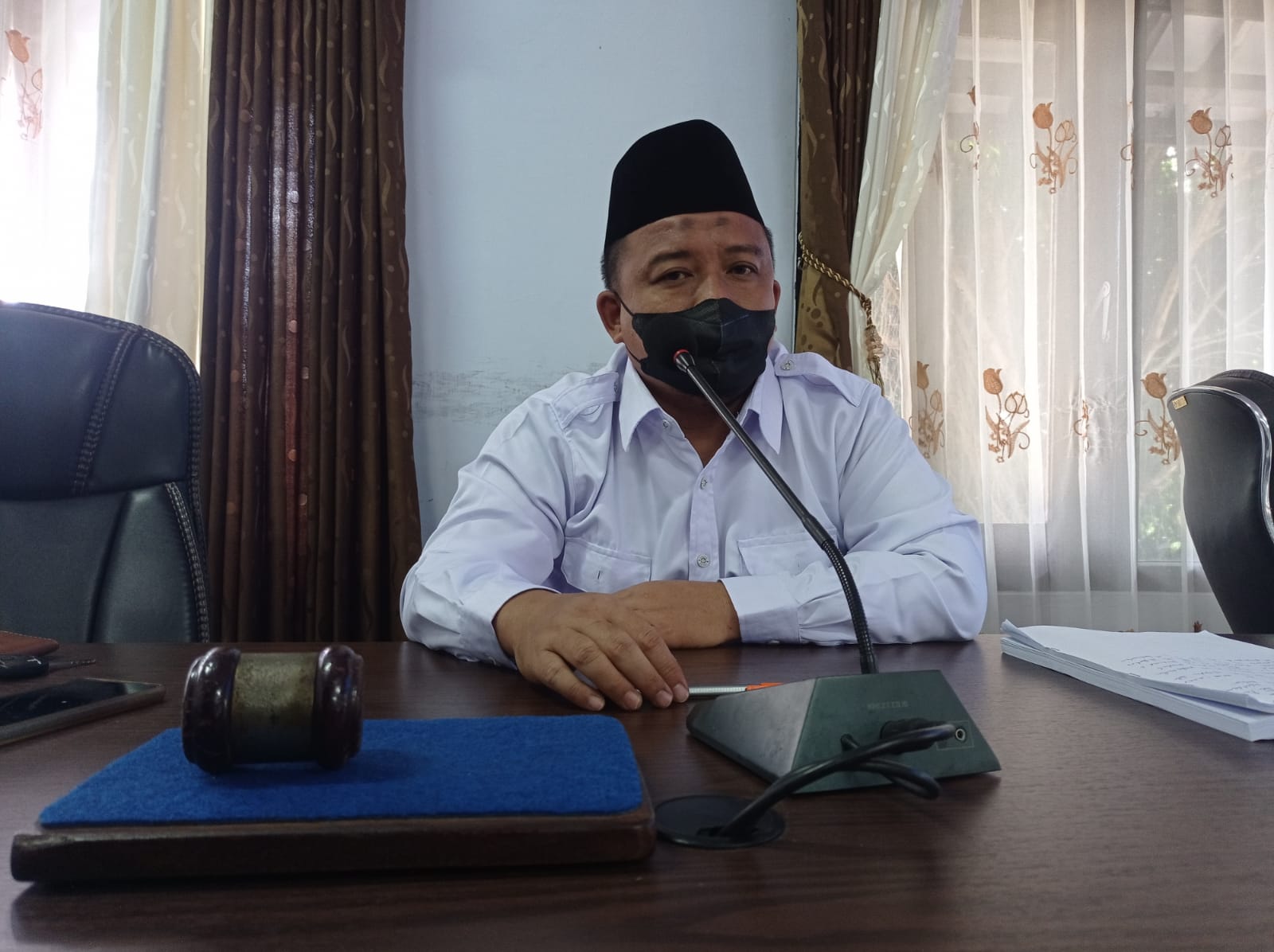 Foto : Alwi Burhanudin, Ketua Pansus II DPRD Trenggalek